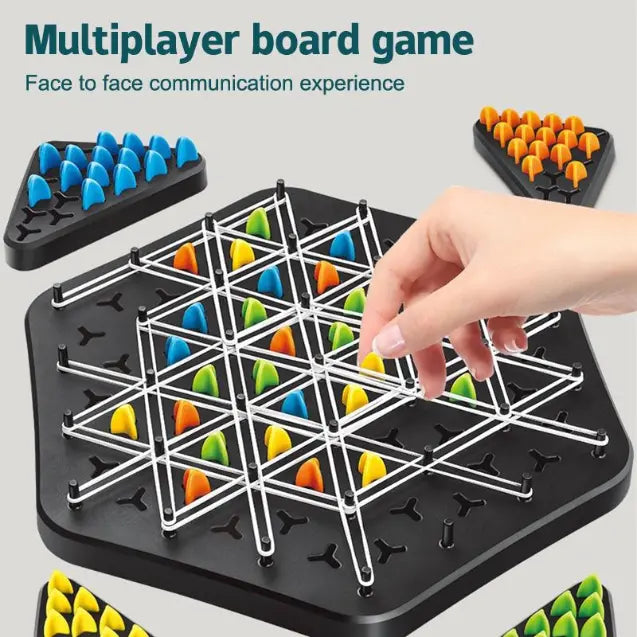 Jeu de stratégie triangulaire pour toute la famille