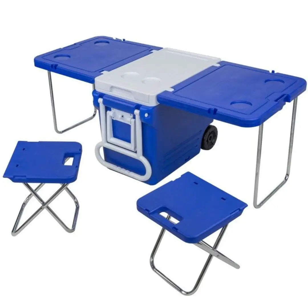 Table Pliable avec Glacière Intégrée
