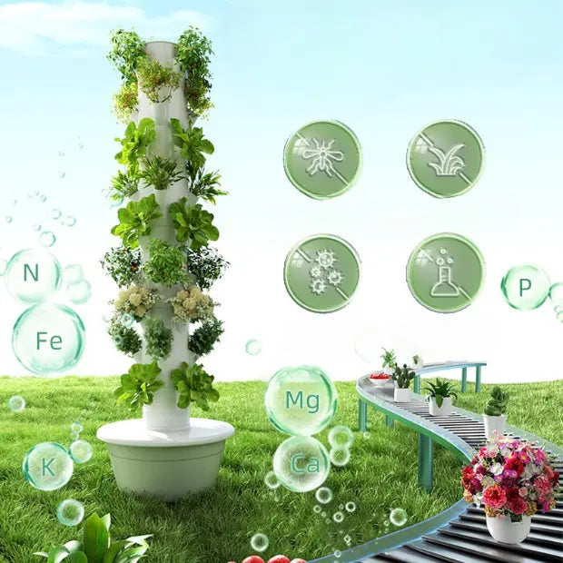 Tour Hydroponique pour Plantes et Légumes