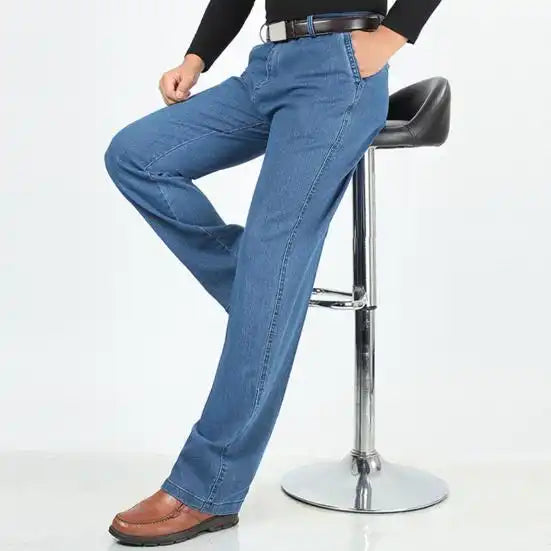 Jean Stretch Droit à la Mode pour Hommes 2025