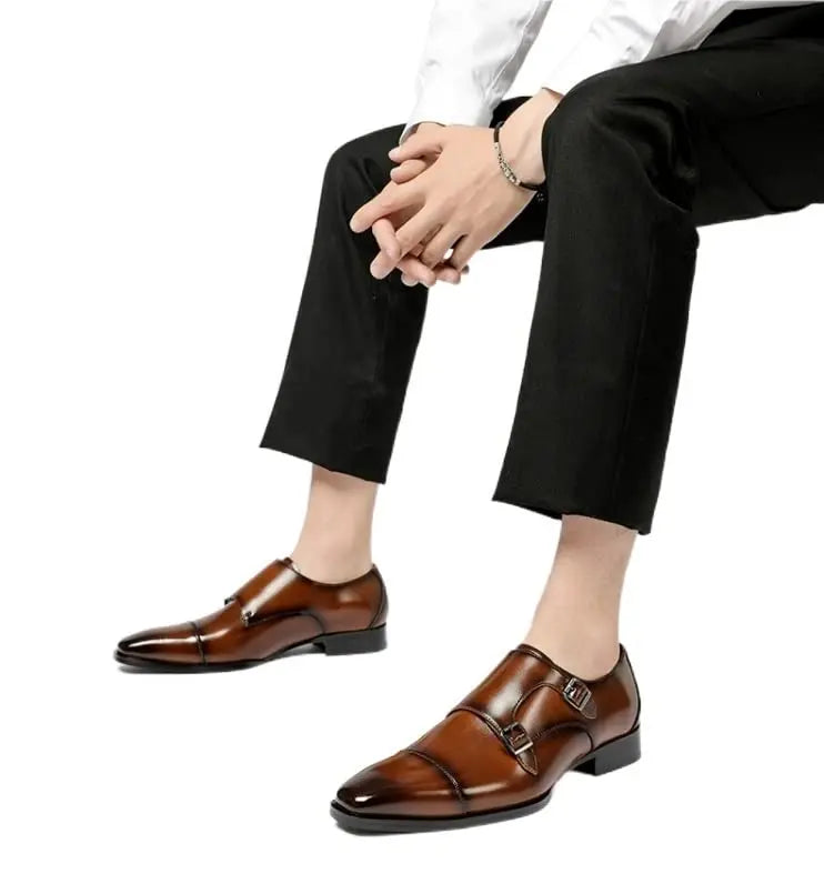 Chaussures Business pour Homme avec Boucle