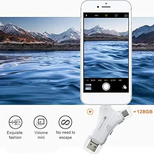 Lecteur de carte mémoire 4 en 1 USB Micro SD/TF universel