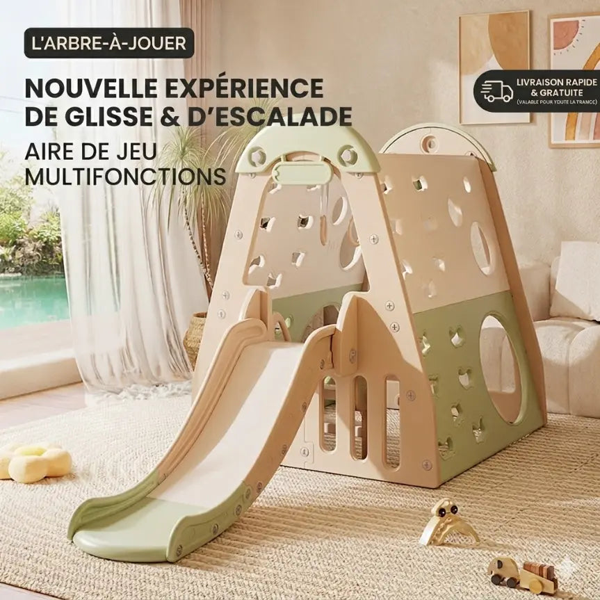 Structure d’Escalade et Toboggan