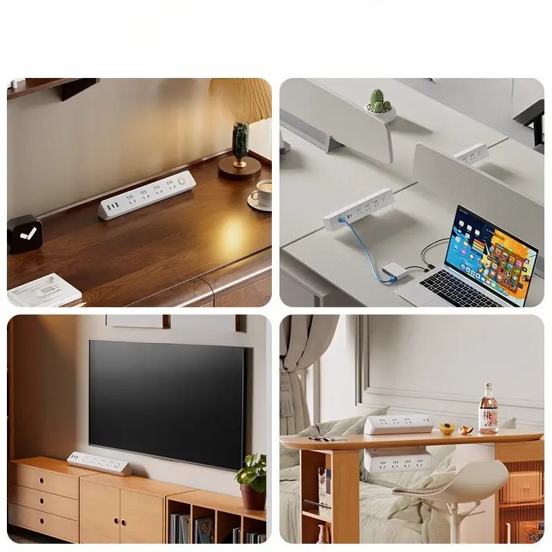 Multiprise Bureau avec Charge Rapide USB