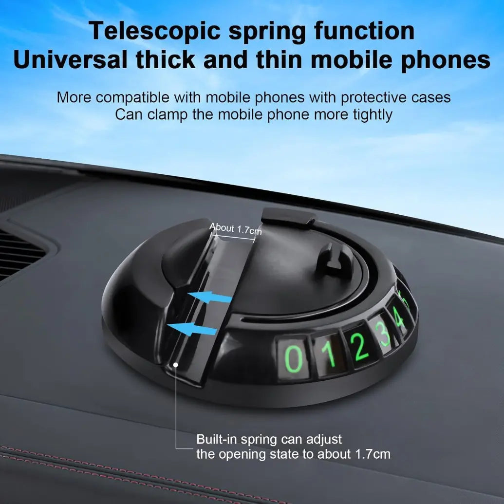 Support multifonctionnel pour téléphone de voiture