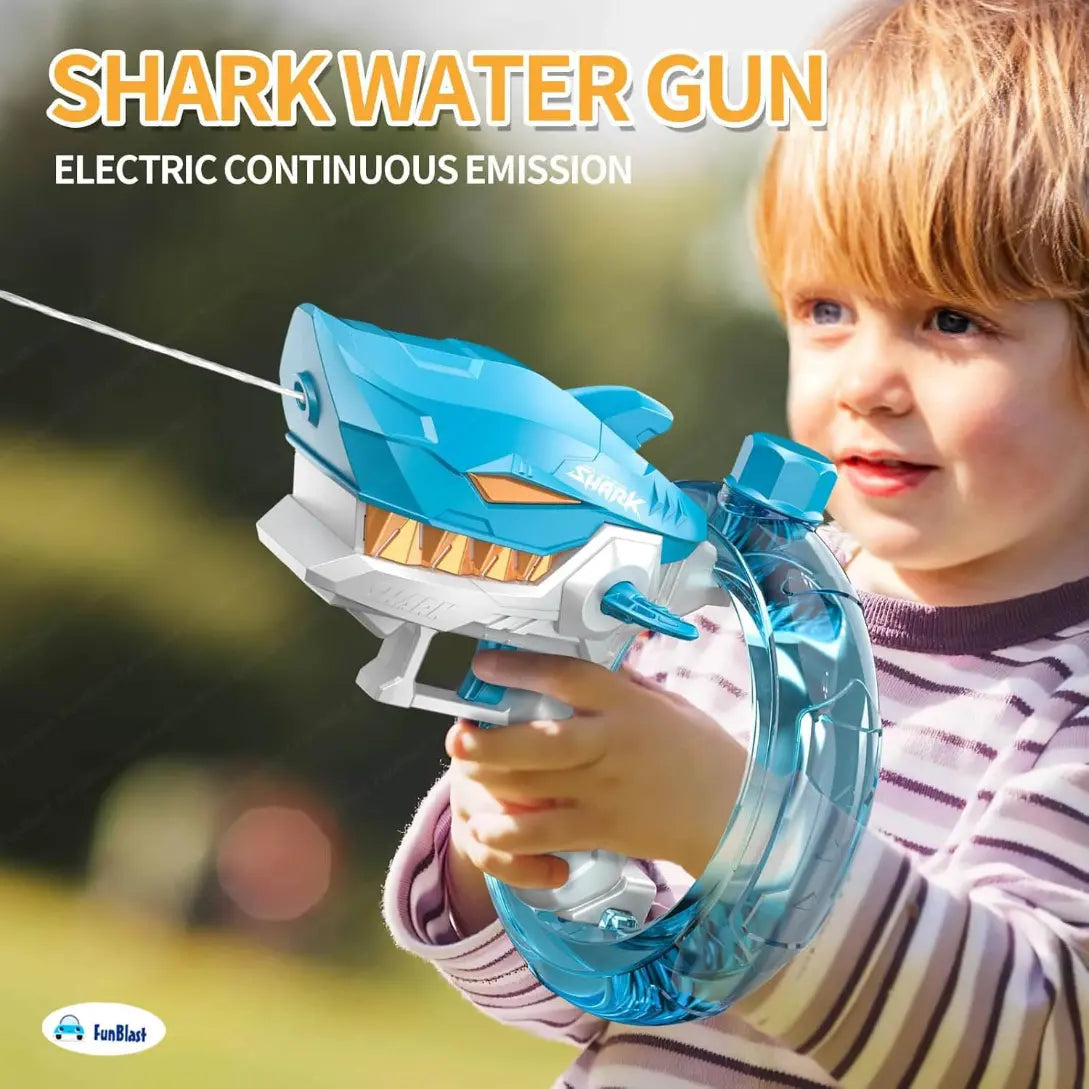 Pistolet à Eau Électrique en forme de Shark