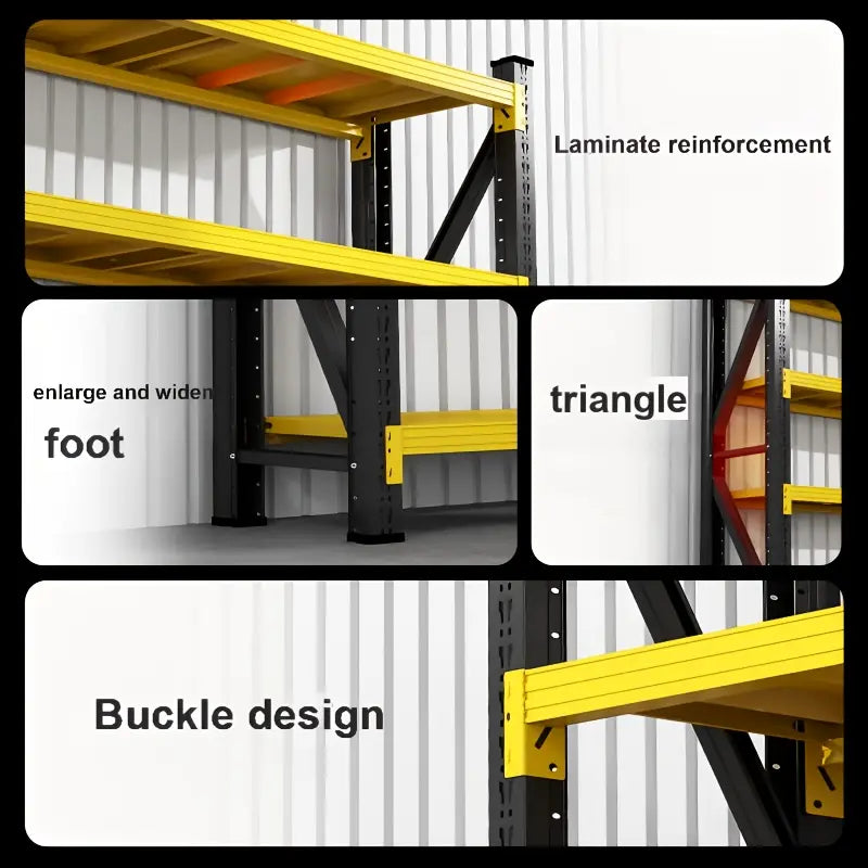 Rack de Stockage Empilable pour Entrepôt