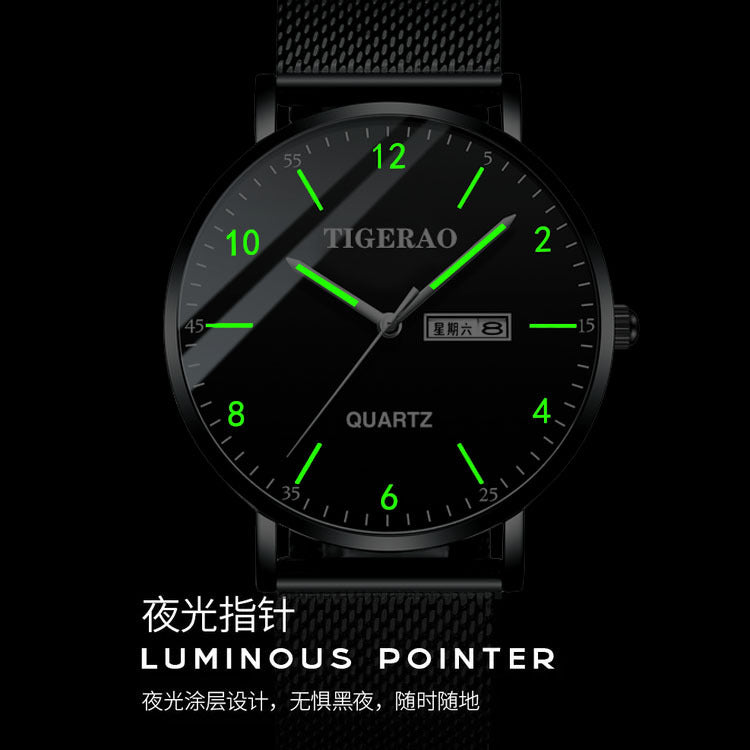 Montre pour Homme Lune & Jour