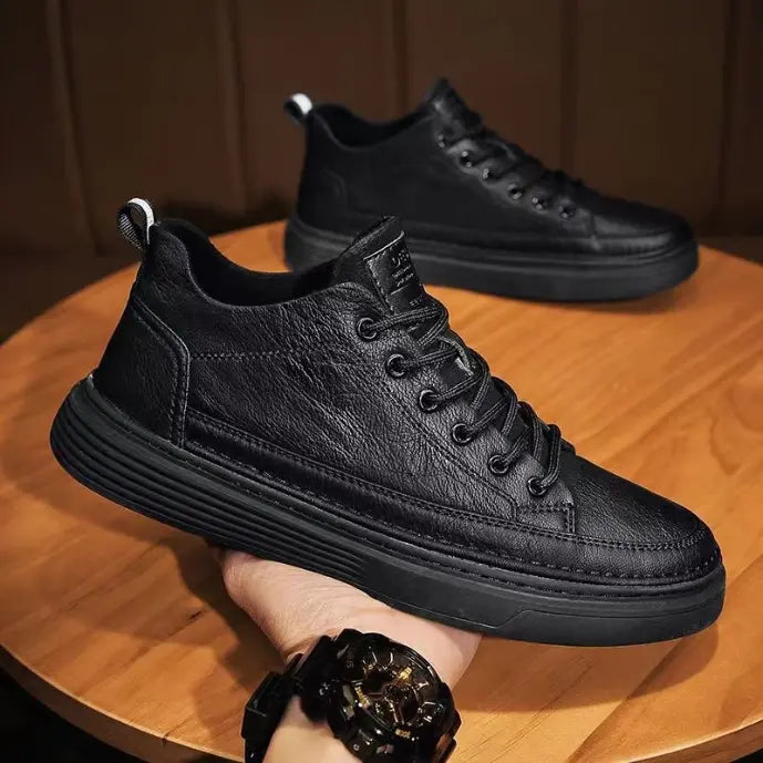 Chaussures Noires à Lacets Pour Homme