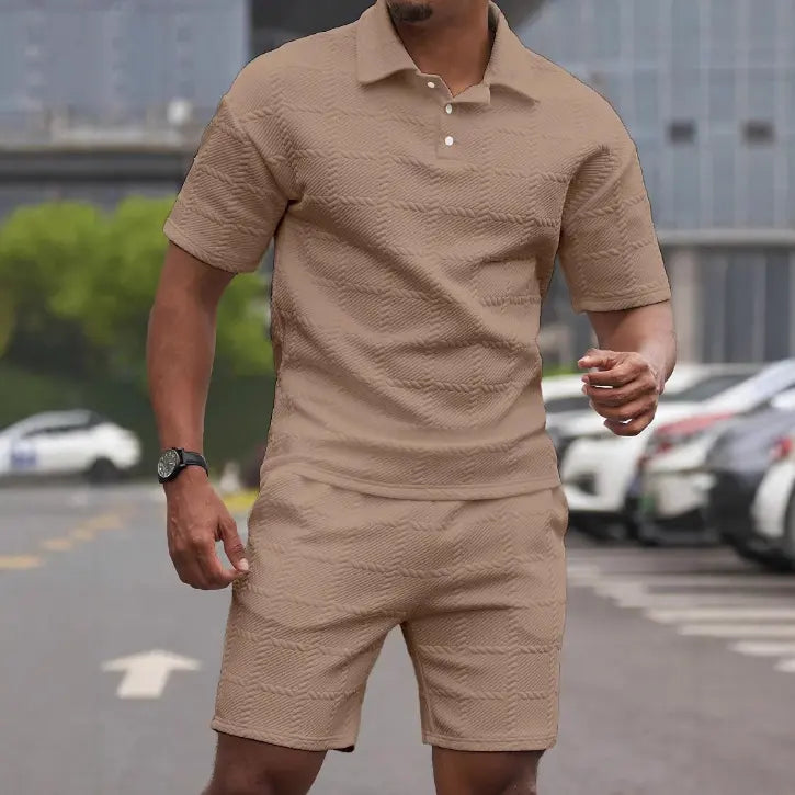 Ensemble Chemise et Short Casual pour Homme