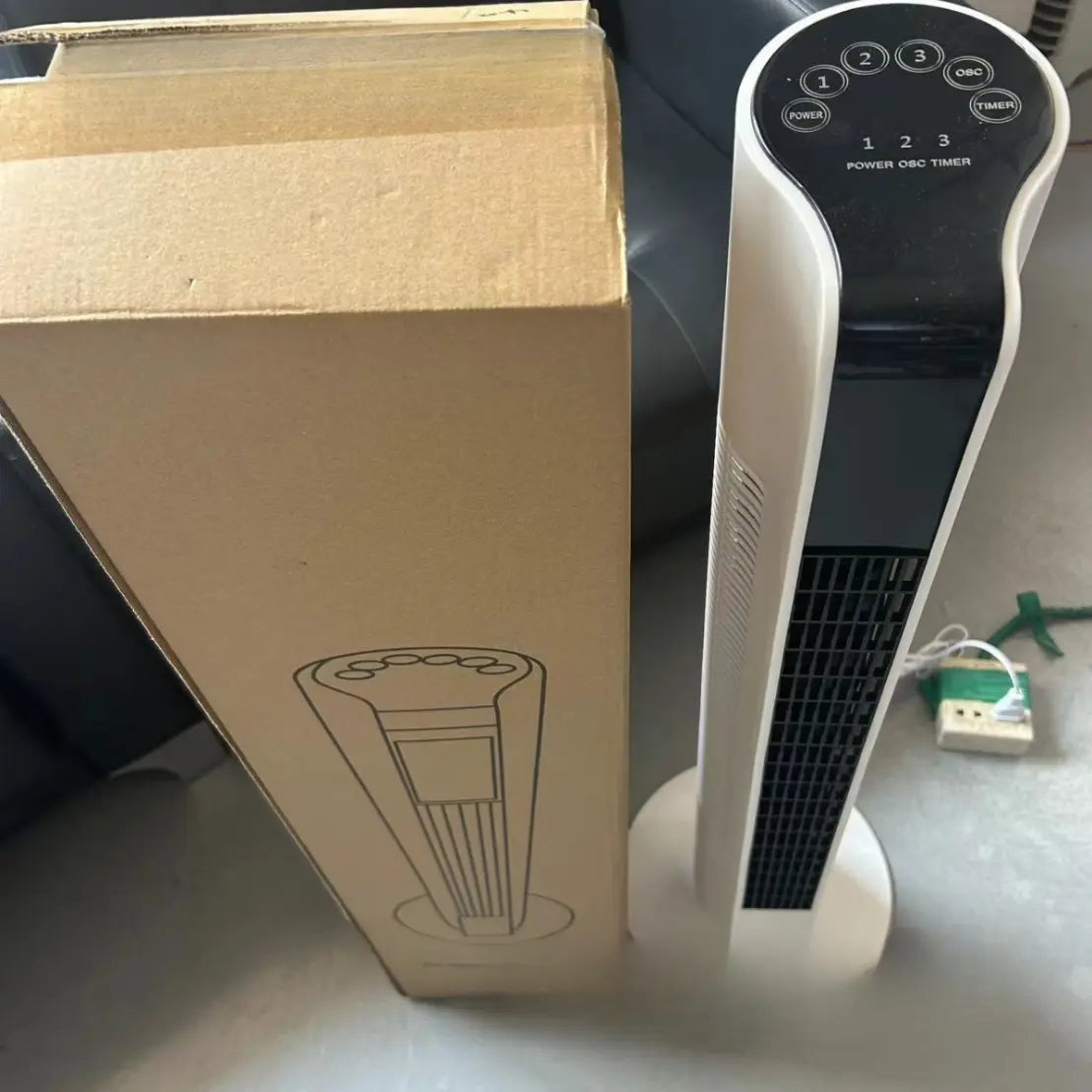 Ventilateur Tour Silencieux à Écran Tactile