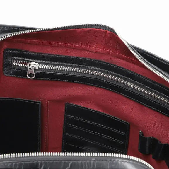 Sacoche Homme en Cuir Véritable Élégante