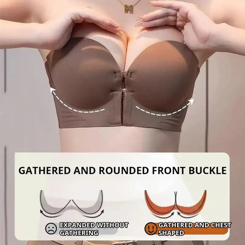 Soutien-Gorge Sans Bretelles à Fermeture Frontale