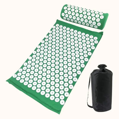 Tapis d’Acupression avec Coussin Intégré