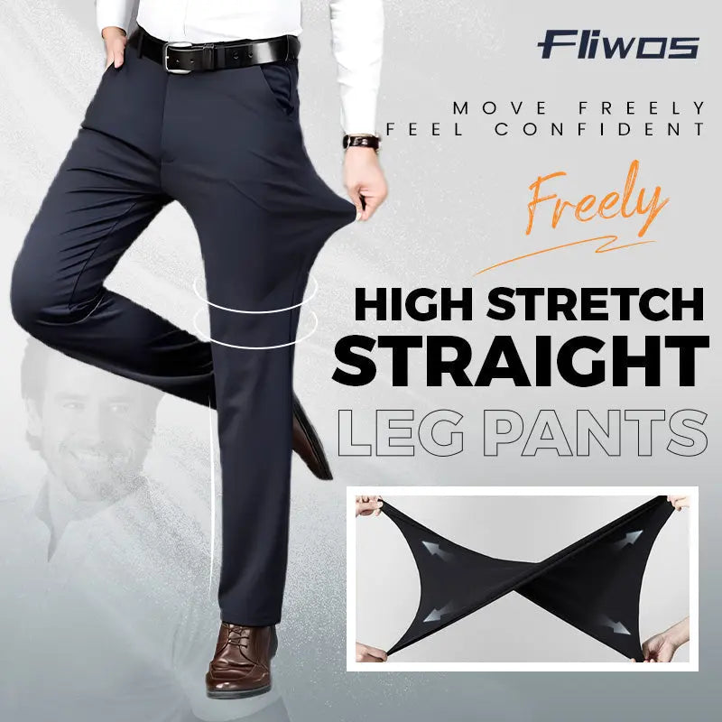 Pantalon Classique Homme à Taille Extensible
