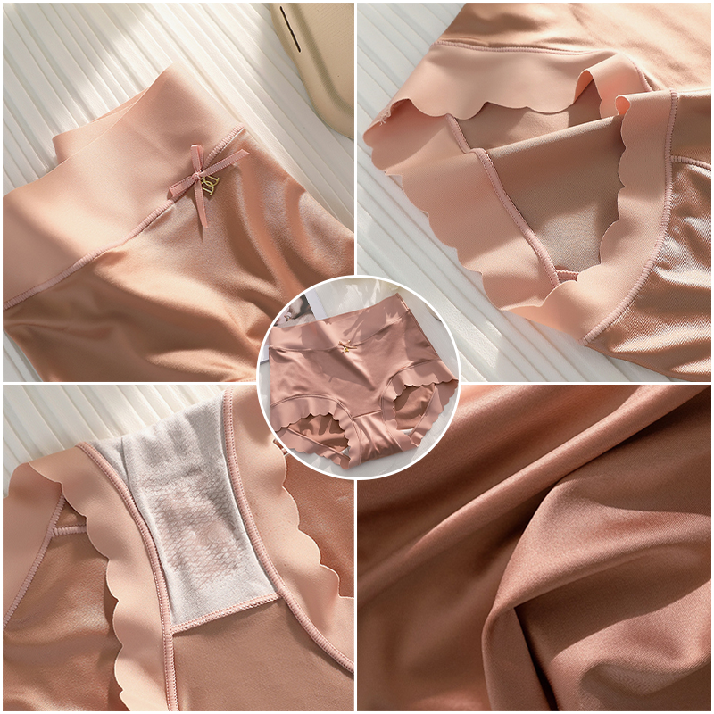 4 Culottes Vicsecrets en Satin de Soie Glacée