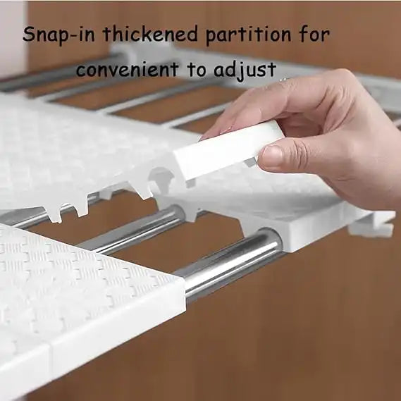 1x Étagère de Rangement Extensible Multifonction