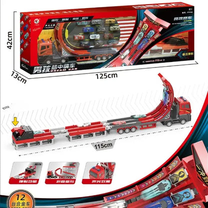 Circuit Voiture Pliable avec Sons et Lumières
