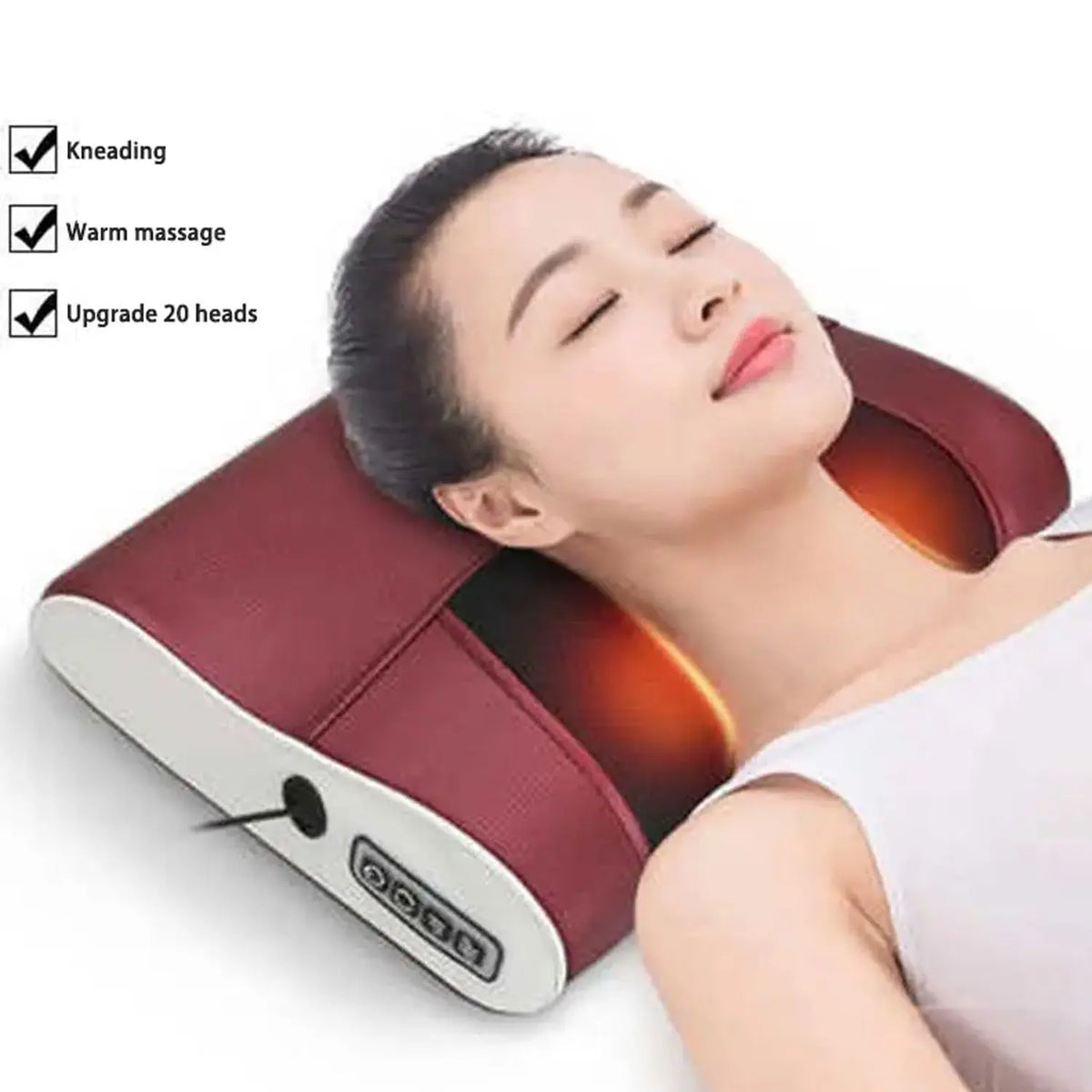 Appareil Massage Cervical à Pétrissage