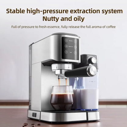 Cafetière Espresso avec Mousseur de Lait