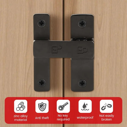 Verrou de Porte Adhésif Sans Perçage