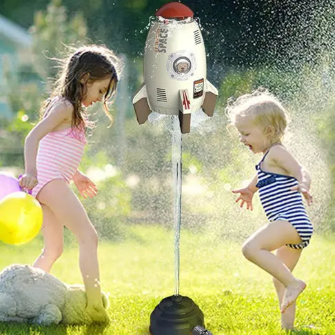 Jouet Arroseur Fusée Volante pour Enfants