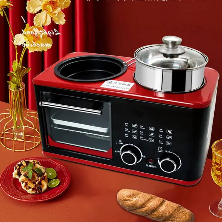 Appareil de Cuisine avec Cuiseur et Poêle