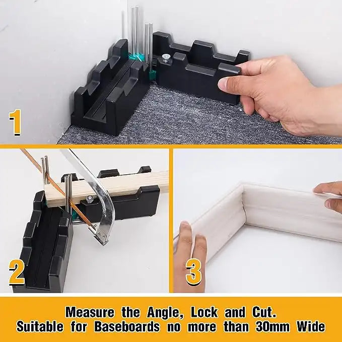 Boîte à Onglets Multifonction pour Plinthes et Menuiserie