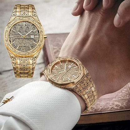 Montre calligraphie arabe Ayat Alkurssi