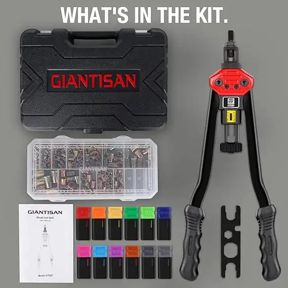 Kit Outil de Rivetage Ultra-Pratique et Durable