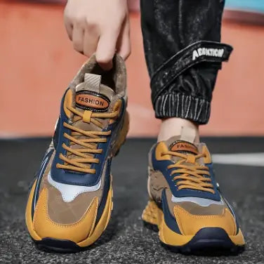 Chaussures de sport à blocs de couleur