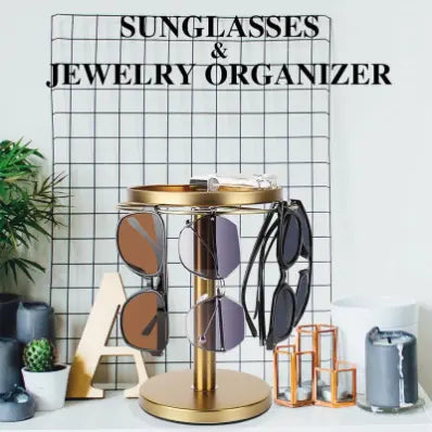 Organisateur Rotatif 360° pour Lunettes et Bijoux
