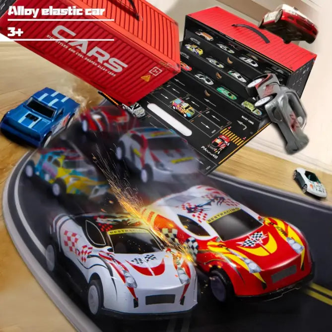 Coffret de 48 Voitures à Friction Métalliques