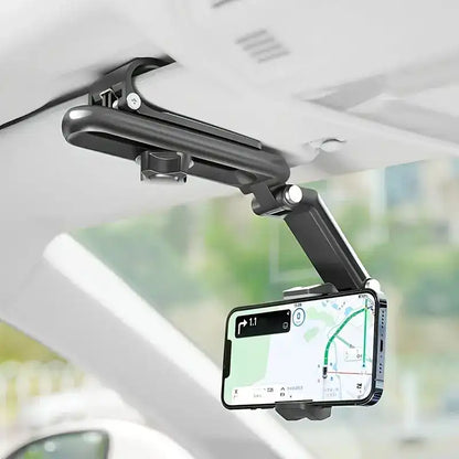 Support de Téléphone à 360° pour Pare-Soleil de Voiture