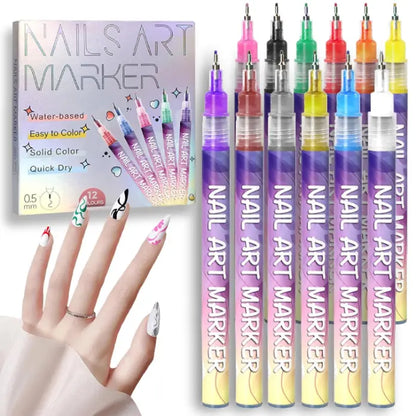 Set de Stylos Nail Art pour Enfants