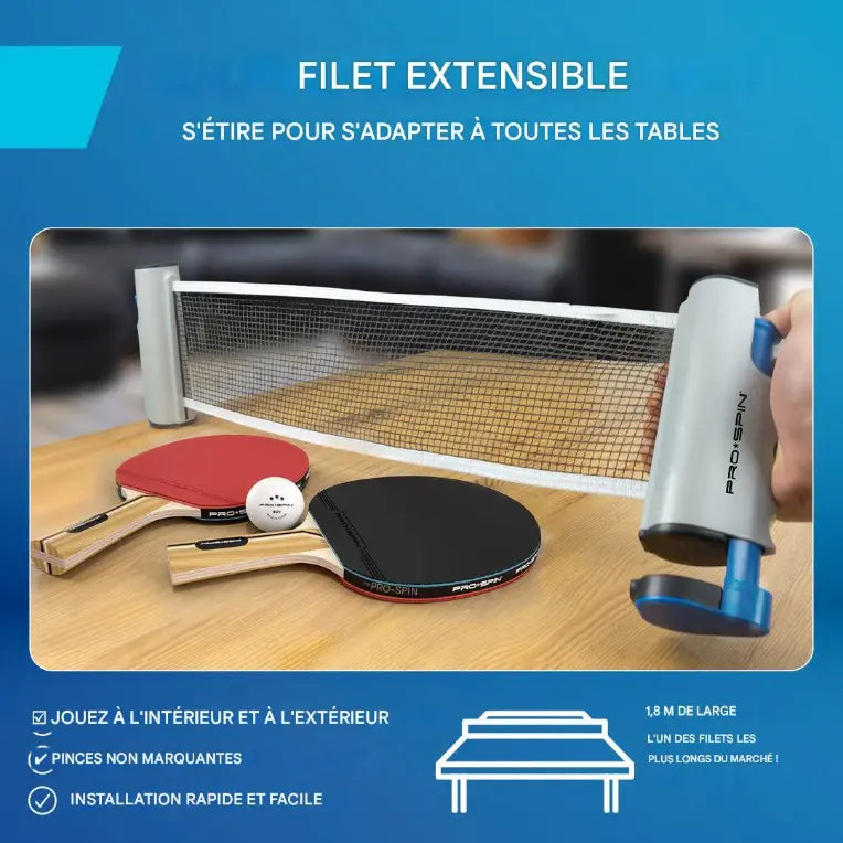 Kit Ping-Pong Complet et Portable