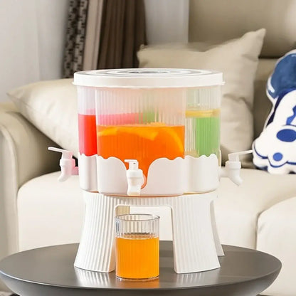 Distributeur de Boissons Rotatif 4 Compartiments
