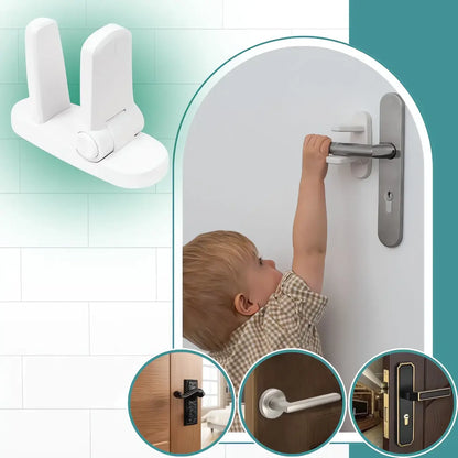 Pack 5 Verrous de Sécurité pour Poignée de Porte