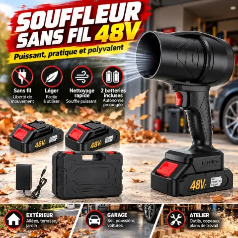 Souffleur Sans Fil à Haute Vitesse