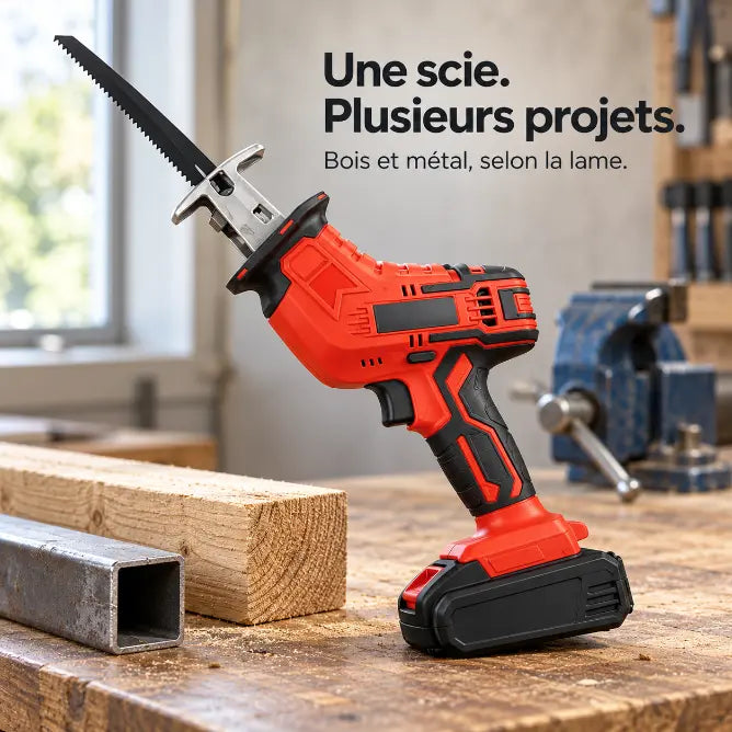 Scie Sabre Électrique Sans Fil 21V