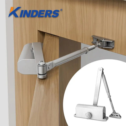 Ferme-Porte Réglable en Aluminium 45-65KG