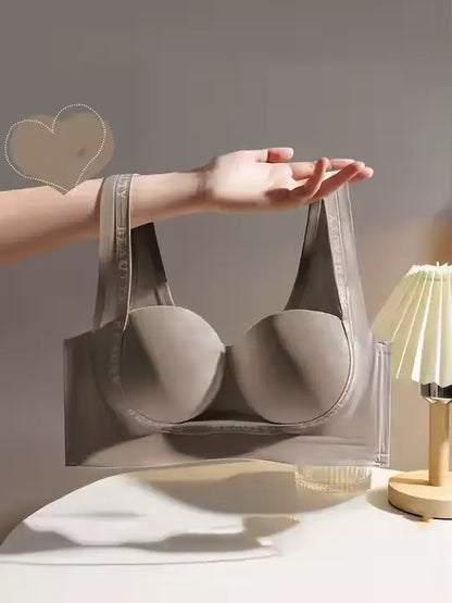 Soutien-Gorge Invisible Rehausseur Sans Armature (Beige)