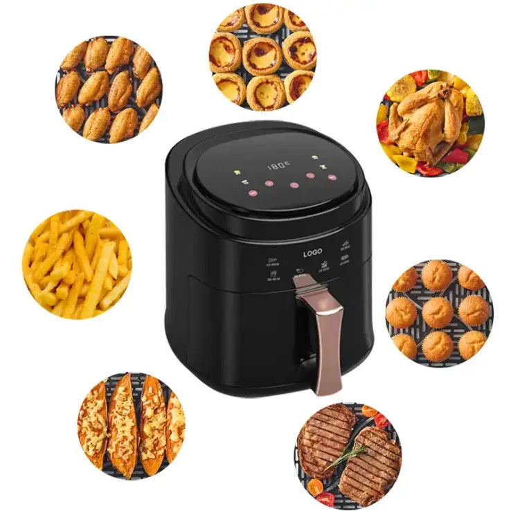 Friteuse Électrique Sans Huile avec Écran