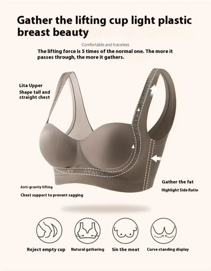 Soutien-Gorge Invisible Rehausseur Sans Armature