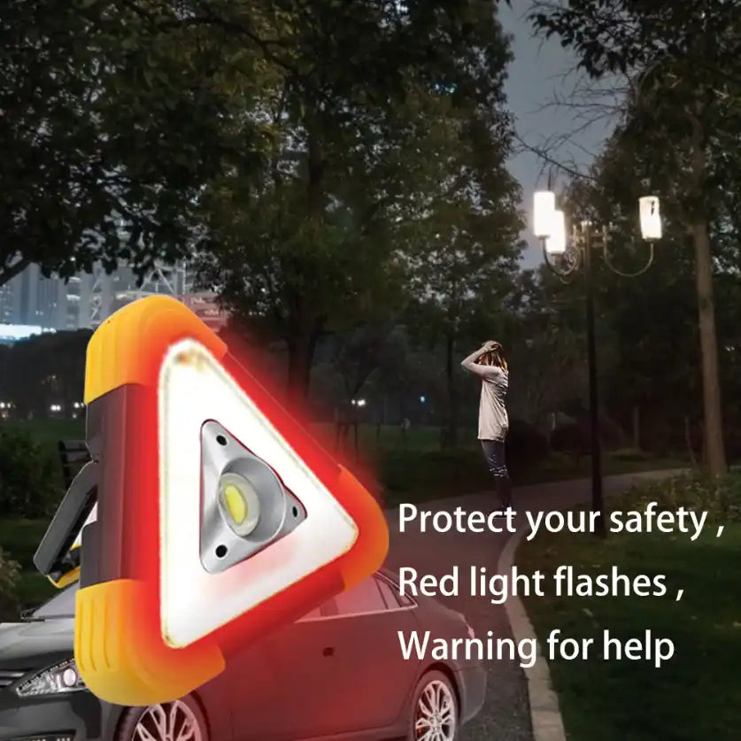 Triangle LED pour voiture & Power bank