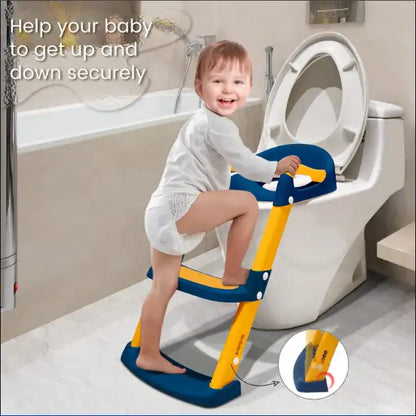 Toilette Enfant avec Marches Ajustables YD