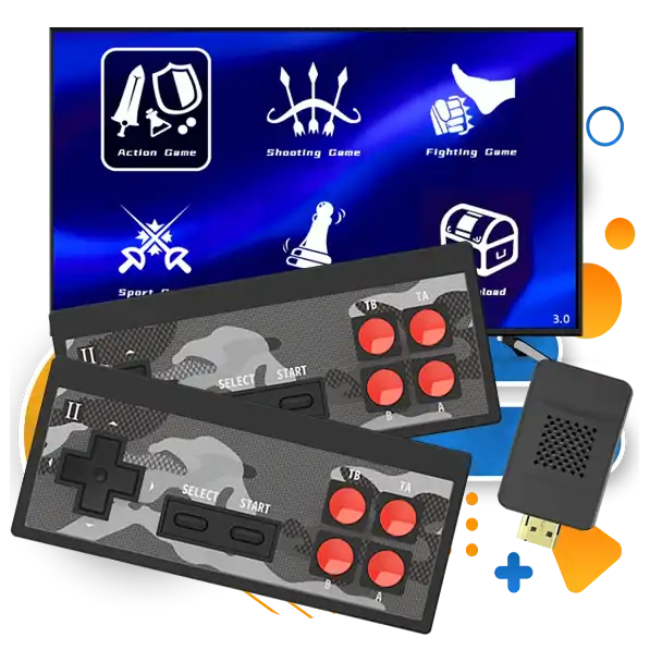 Console de Jeux Rétro avec 20 000 Jeux