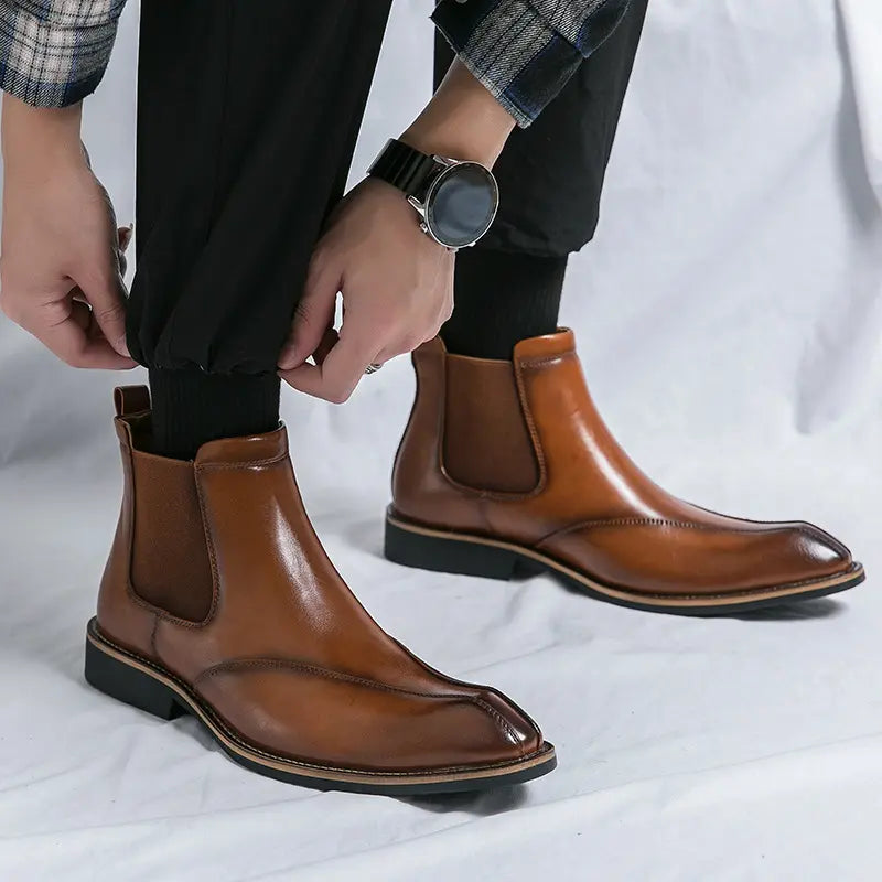 Bottines Chelsea Haut de Gamme pour Homme