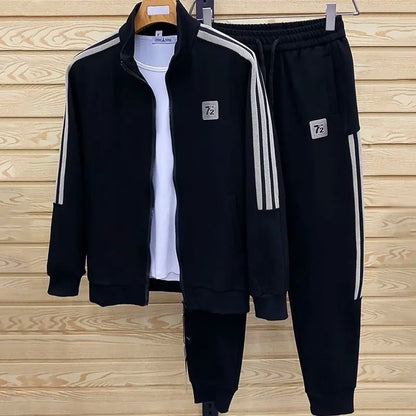 Ensemble Sportif avec Col Montant Structuré