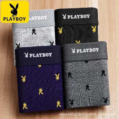 4X Boxers Respirants Antibactériens pour Homme